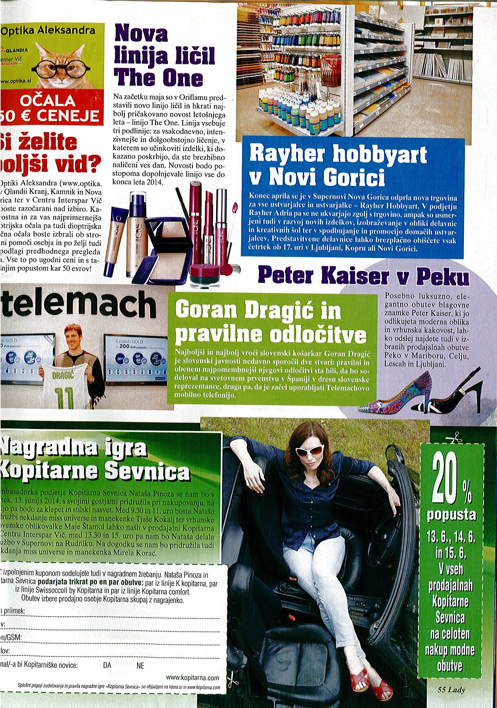 Lady - Rayher Hobbyart v Novi Gorici