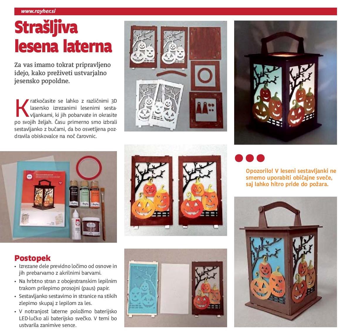 Nika - Strašljiva lesena laterna