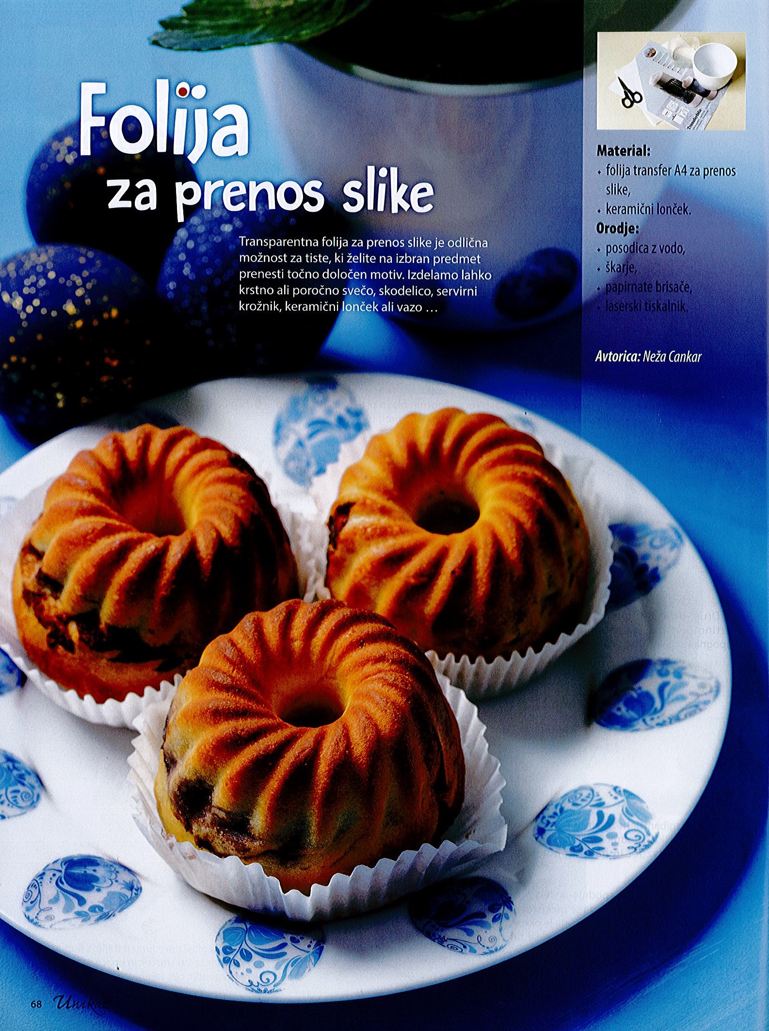 Unikat - folija za prenos slike
