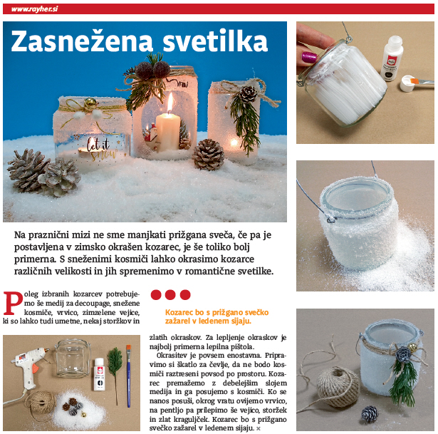 Nika - Zasnežena svetilka