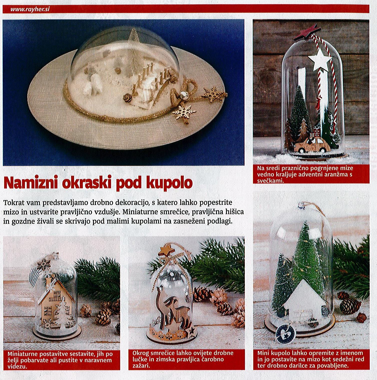 Nika - Namizni okraski pod kupolo